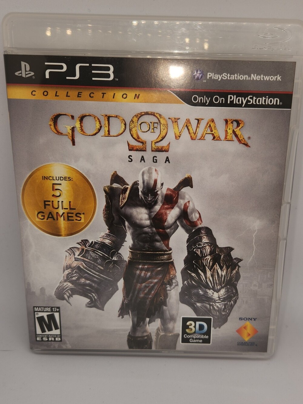 God of War Saga Collection PS3 PlayStation 3 Greatest Hits 5 Games